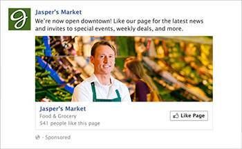 Types of Facebook Ads - Ads type Page like
