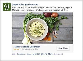 Types of Facebook Ads - Desktop App