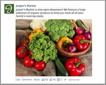 Types of Facebook Ads - Page Post Photo